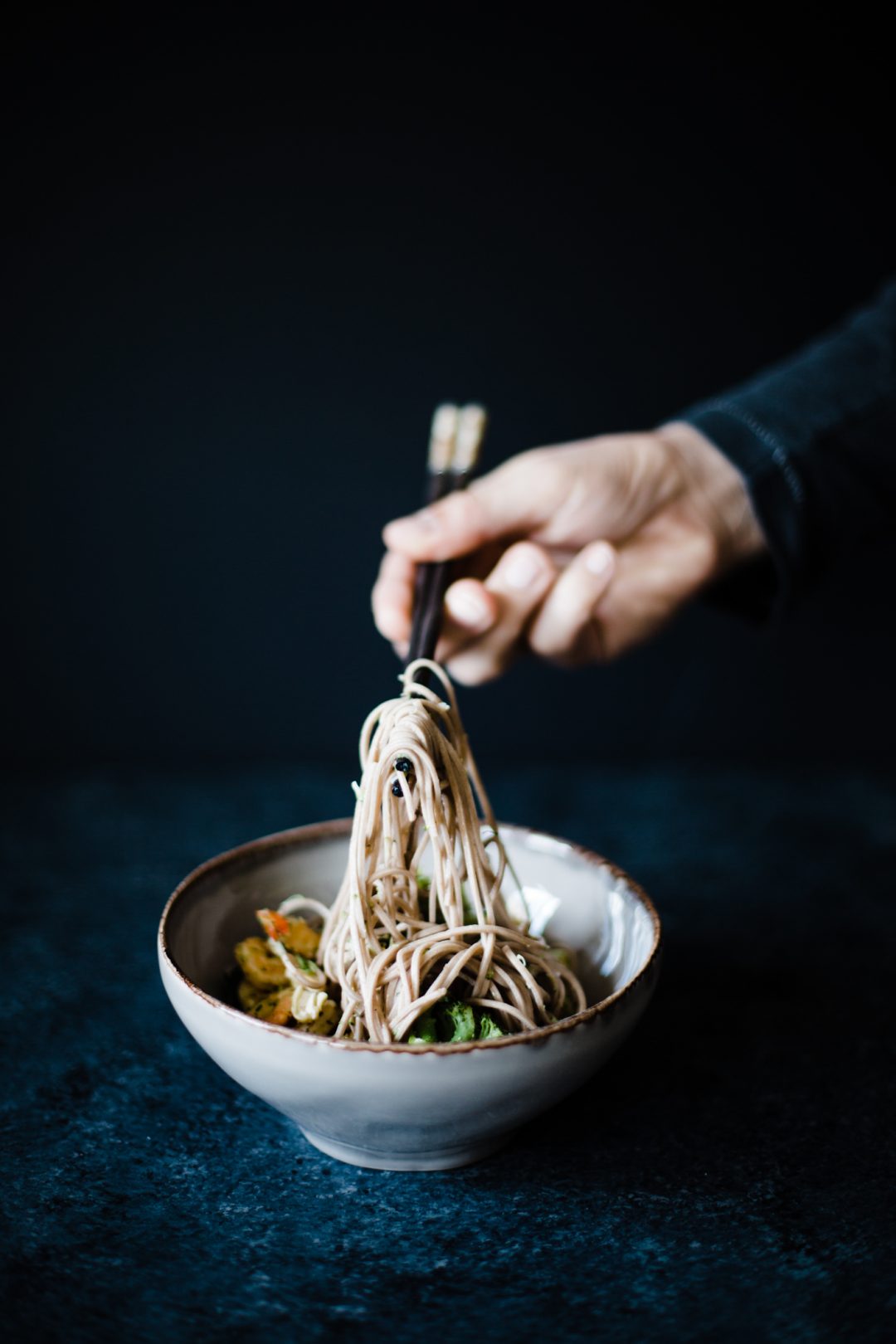 Nouilles chinoises aux crevettes - Recette par amour de cuisine
